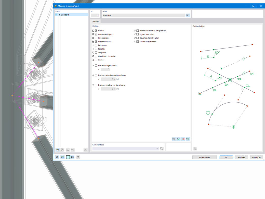 Couche d'arrière-plan | Saisie