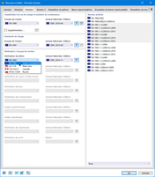 Sélectionner la norme pour la vérification du béton