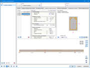Définition des cadres et des armatures longitudinales personnalisés pour les barres des structures en béton.