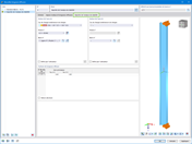 Importation d’une longueur efficace à partir de l’analyse de stabilité - Paramètres