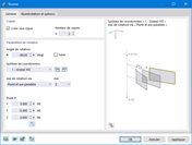 Boîte de dialogue « Tourner »