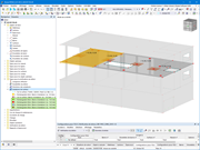 Armatures surfaciques additionnelles affichées graphiquement