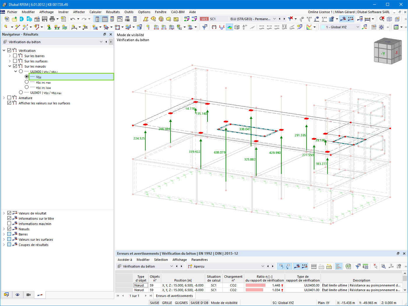 Charge de poinçonnement