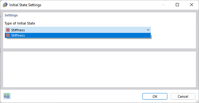Définir le type d’état initial