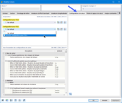 Attribution des configurations de calcul pour l’état limite ultime et de service à la barre