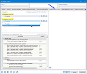 Attribution des configurations de calcul pour l’état limite ultime et de service à la barre