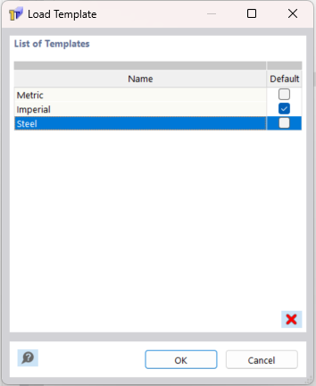 Importer le modèle-type