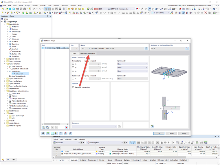 FAQ 005180 | Je souhaite connecter mon mur en maçonnerie à une dalle en béton armé. Quelle est la meilleure manière de créer une articulation linéique ?