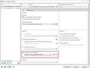 Option de modification de la rigidité