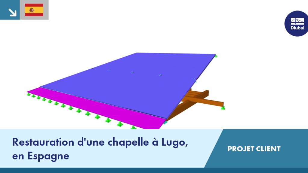 Projet client de restauration de la chapelle Trost à Lugo, en Espagne. Réhabilitation structurelle et restauration du patrimoine.
