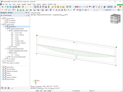 Résultats sur la poutre résultante