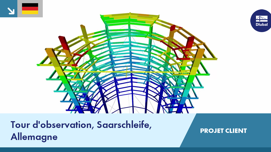 Une tour panoramique moderne avec vue sur les paysages naturels de la Saarschleife