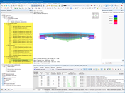 Visualisation de la superposition des résultats de vérification de l’acier selon différents types de vérification