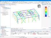 Résultats graphiques de la vérification de l'acier - Enveloppe sans diagramme