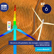 Structures d'exploitation des énergies renouvelables avec RFEM/RSTAB