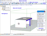 Fenêtre du logiciel RWIND