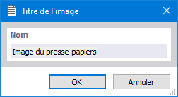 Définir le titre de l’image