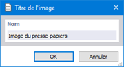 Définir le titre de l’image