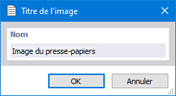 Définir le titre de l’image