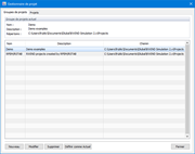 Gestionnaire de projet, Groupes de projets