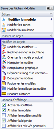 Barre des tâches - Modèle