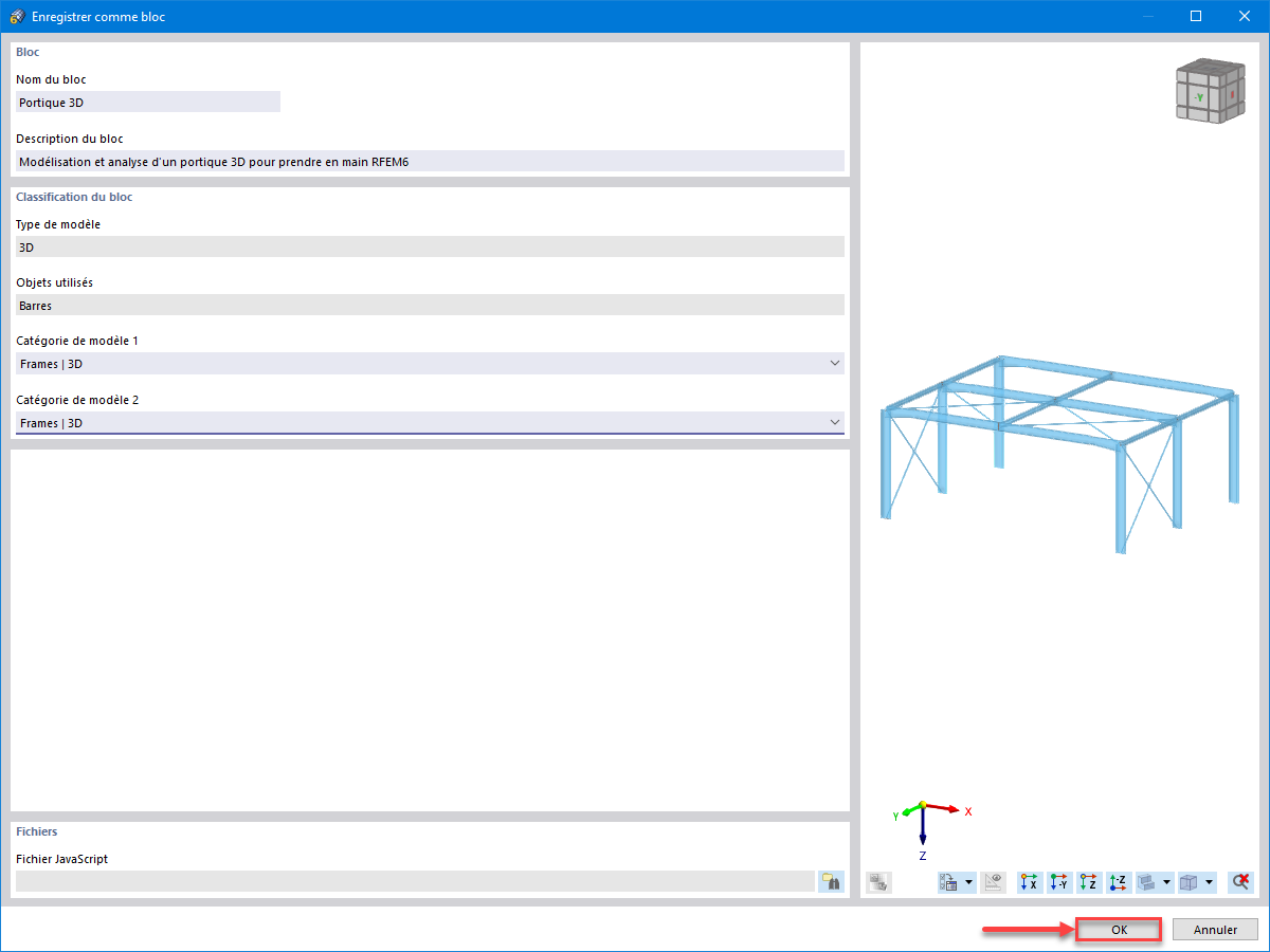 FAQ 005211 | Peut-on supprimer les blocs personnalisés dans le Dlubal Center ?