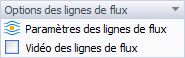 Options de lignes de flux
