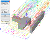 Paramètres des lignes de flux