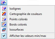 Affichage du champ scalaire