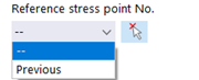 Sélectionner le point de référence des contraintes