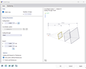 Boite de dialogue "Échelle"
