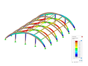 Analyse de stabilité d'une structure bois