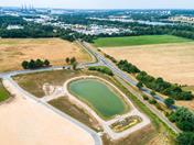 Bassin de rétention des crues