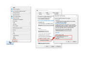 FAQ 002633 | Dans certaines fenêtres, les sections sont coupées afin que les boutons ou les fonctions du programme ne soient pas accessibles. Comment puis-je faire cela 