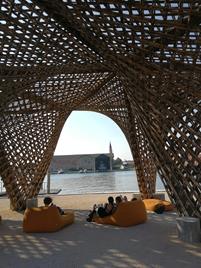 Stalactite de bambou (© Ergodomus Timber Engineering)