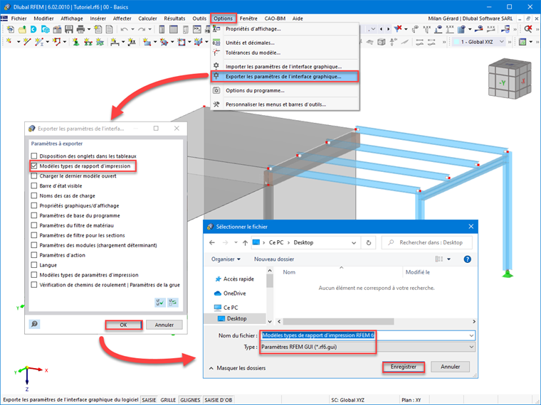 FAQ 005256 | Comment puis-je importer des modèles types de rapport d'impression depuis d'autres ordinateurs ?