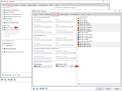 Activation du module complémentaire Analyse modale et sélection de la norme de calcul