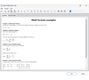 Exemples de formules