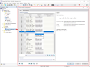 Configuration des contraintes