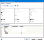 Renuméroter les objets automatiquement