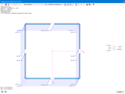 Vérification de l'acier - Diagramme de contraintes dans une section efficace