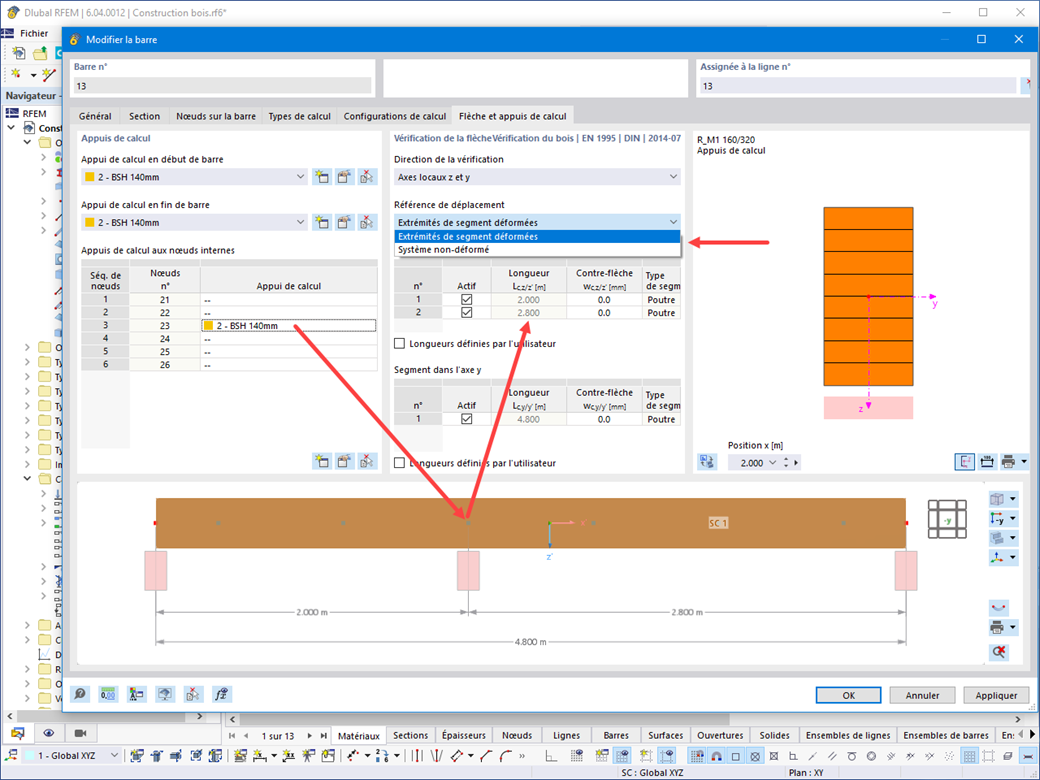Fonctionnalité 002415 | Segmentation améliorée pour les contrôles de déformation