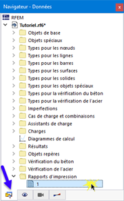 Ouverture du rapport d’impression