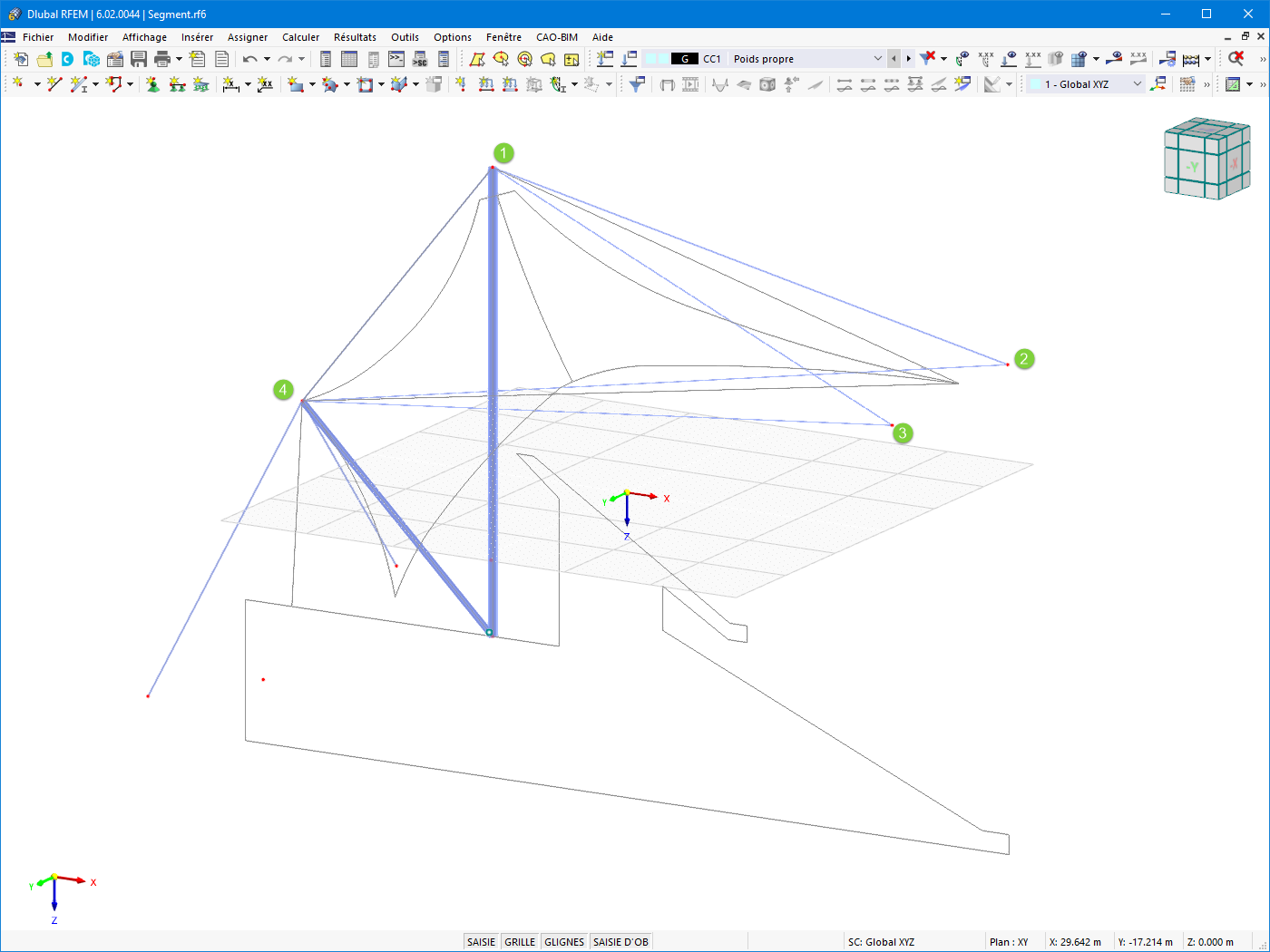 Câbles de suspension