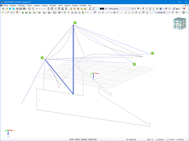 Câbles de suspension