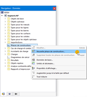 Navigateur - Données : Phases de construction