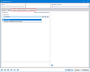 Analyse contrainte-déformation – Onglet Configuration de la boîte de dialogue « Modifier la barre »