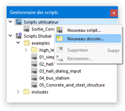 Créer un nouveau dossier