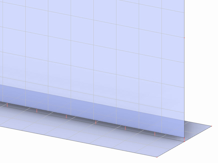 Liaison rigide reliant les plaques de barre