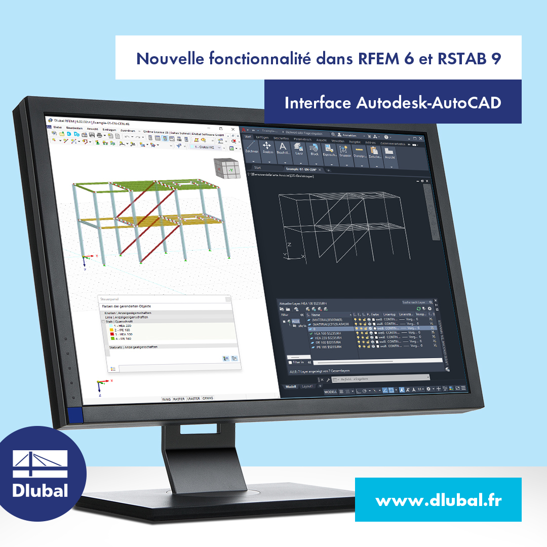 Nouvelle fonctionnalité dans RFEM 6 et RSTAB 9